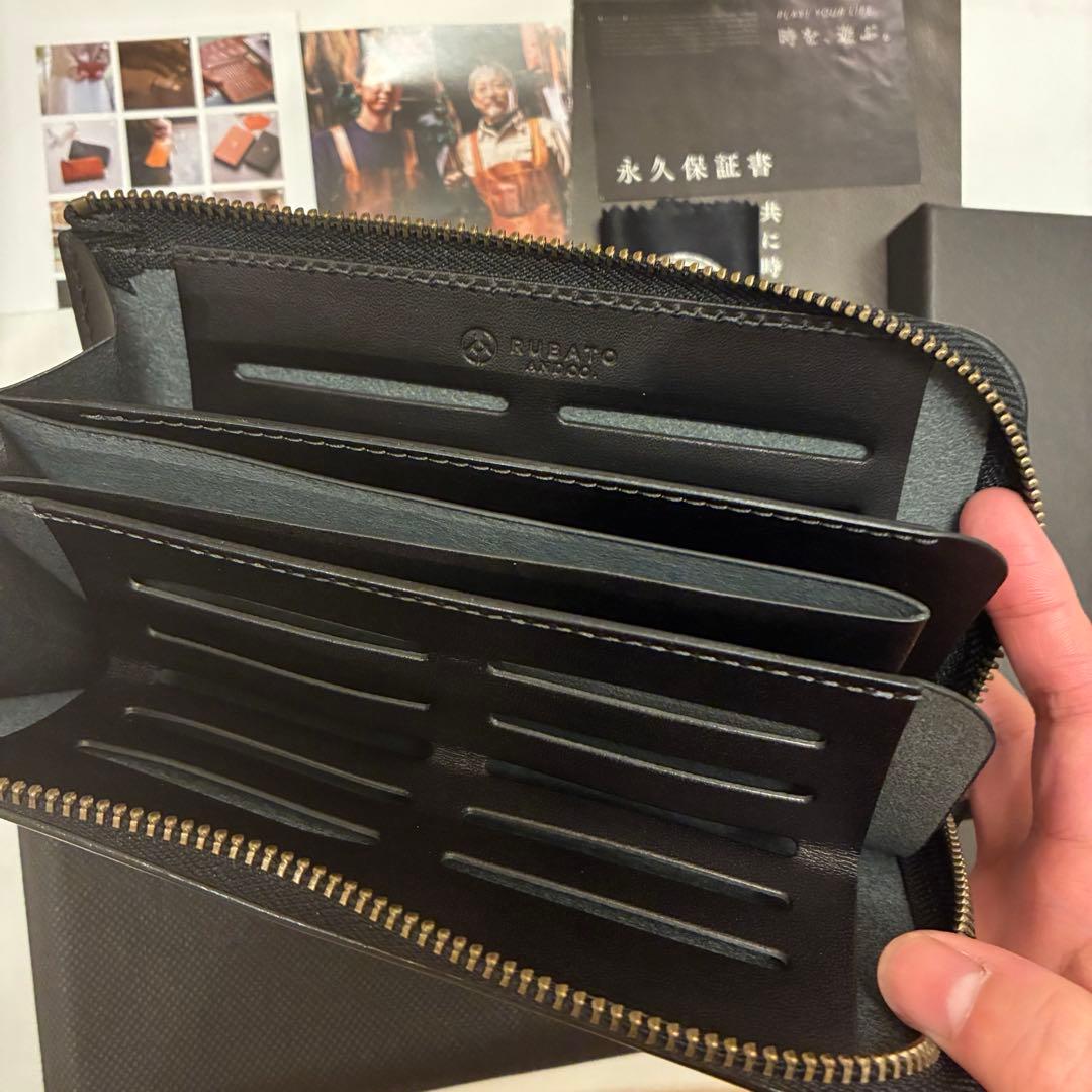 新品未使用　ルバートアンドコー　長財布　栃木レザー