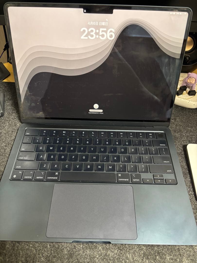 【バッテリー100%】M2 MacBookAir本体 【US配列】