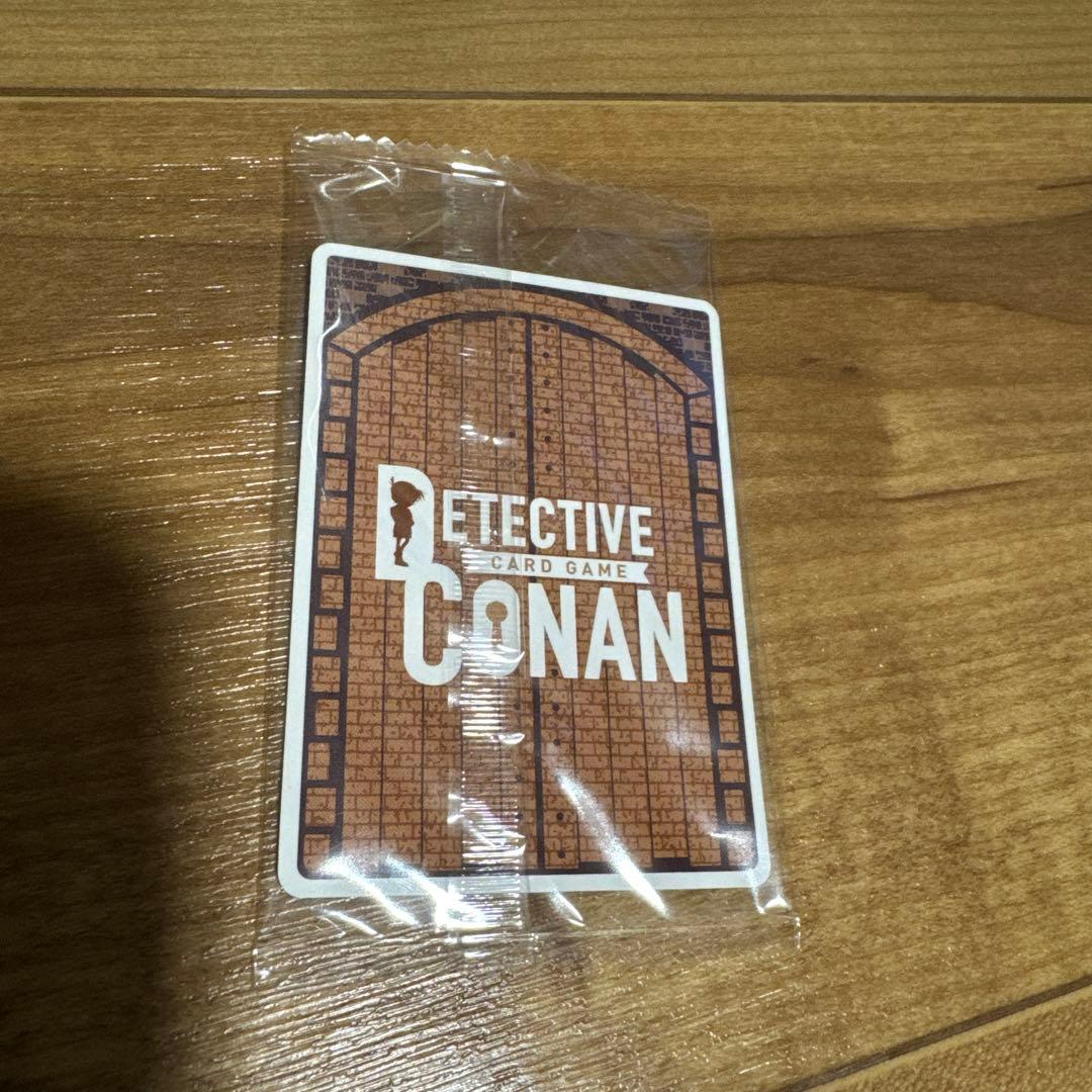 名探偵コナンカード　江戸川コナン　4勝賞プロモ　探偵マスターズ