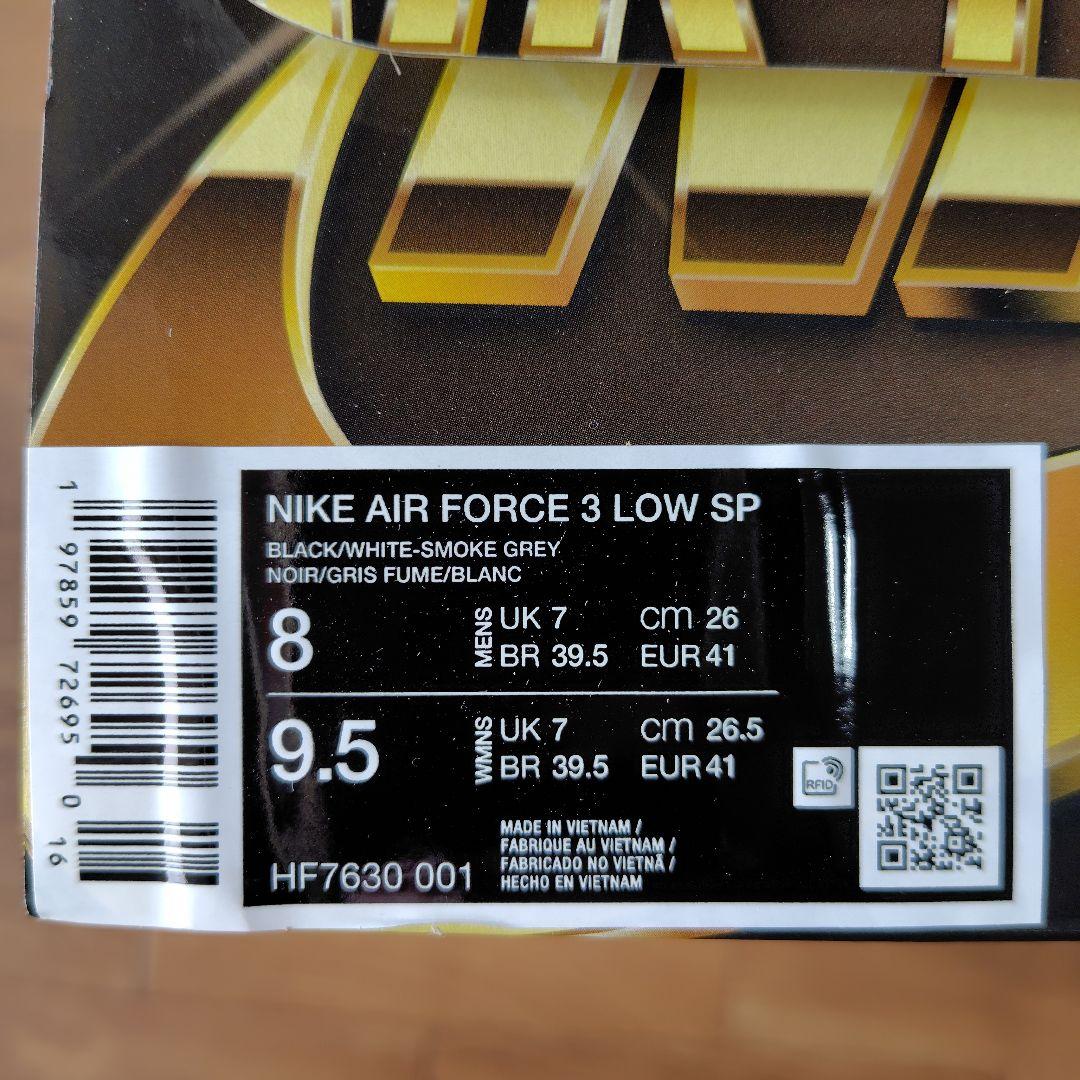 NIGO® Nike Air Force 3 Low Black/White