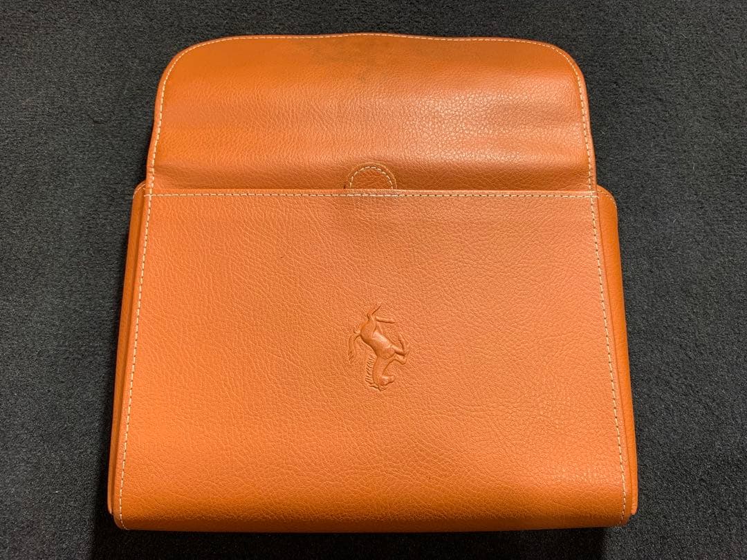 純正 フェラーリ F430 F430S 取説 ブック レザー 車検証ケース