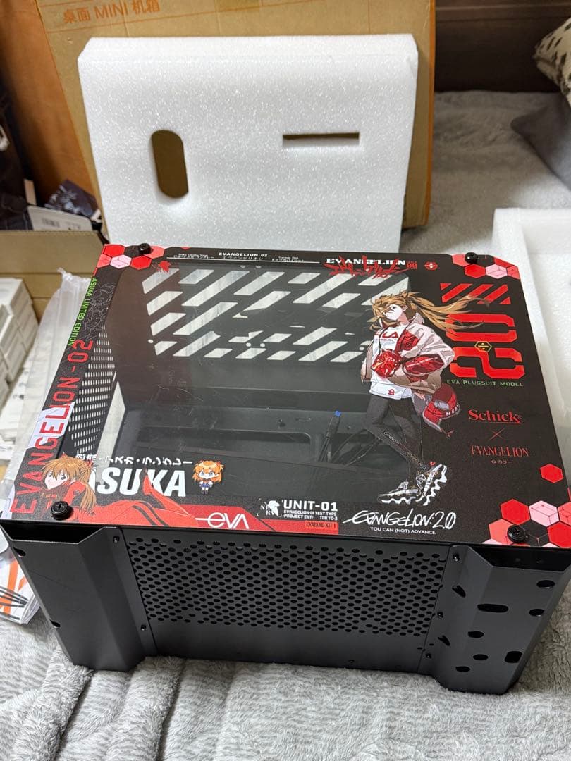 未使用 エヴァンゲリオン アスカ 公式デザイン PCケース