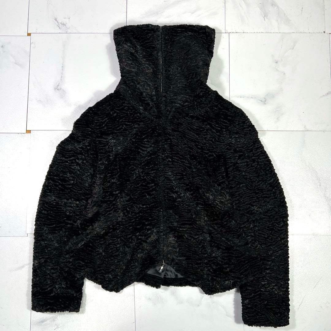 極美品 Giorgio Armani ジョルジオアルマーニ ハイネックジャケット