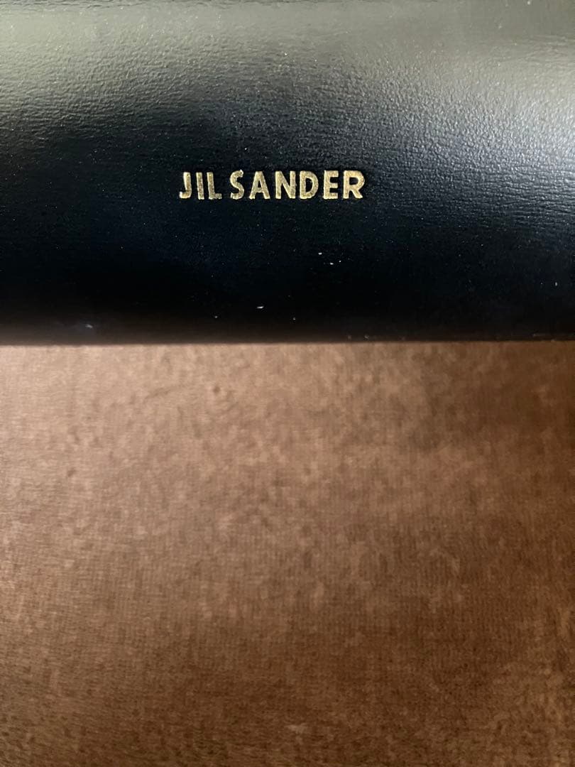 JIL SANDER ブラックボディバッグ