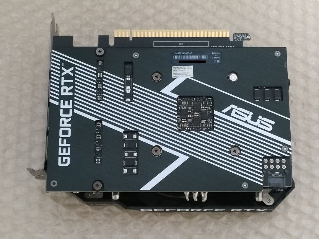 T*E様 ASUS GeForce RTX3060 12GB PH V2