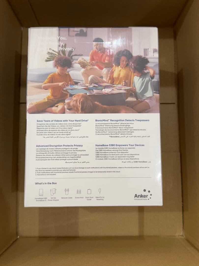 ANKER eufy Security Base S380　防犯カメラ用