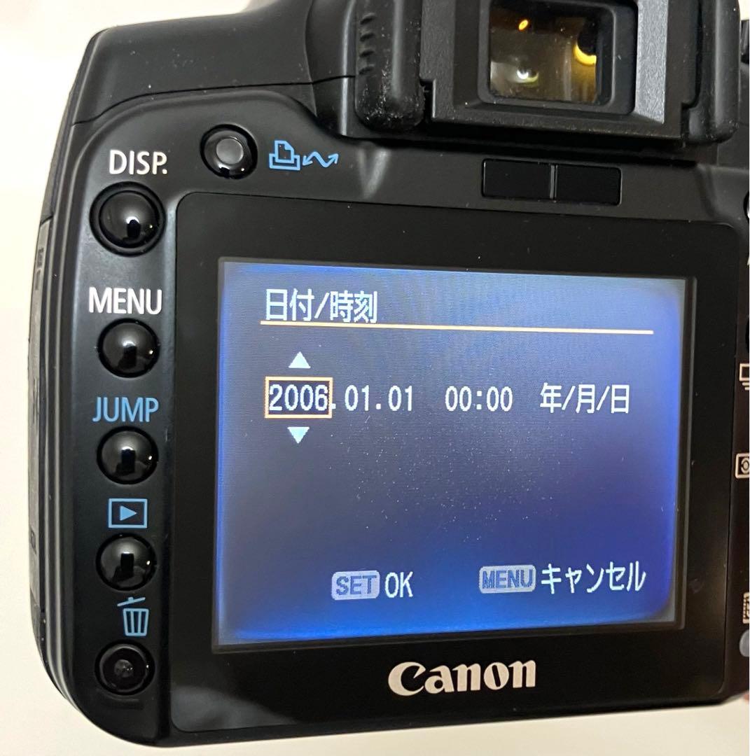 動作保証 送料無料 Canon EOS Kiss デジタルX ダブルズームキット