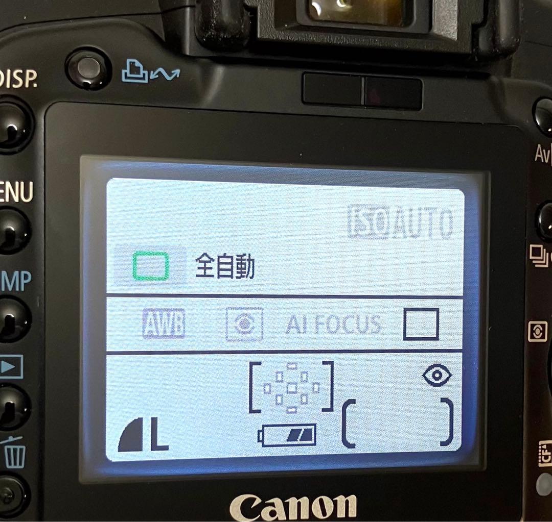 動作保証 送料無料 Canon EOS Kiss デジタルX ダブルズームキット