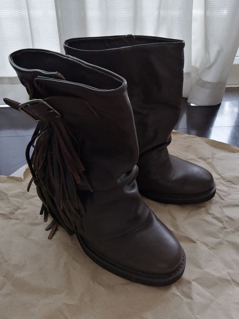 ZUCCa　フリンジ　ナウシカブーツ