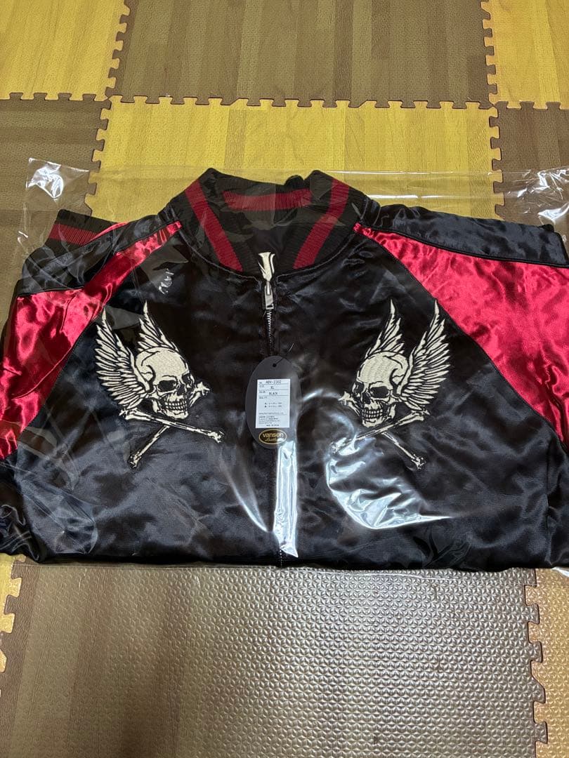 【新品】VANSON リバーシブル スカジャン サイズXL