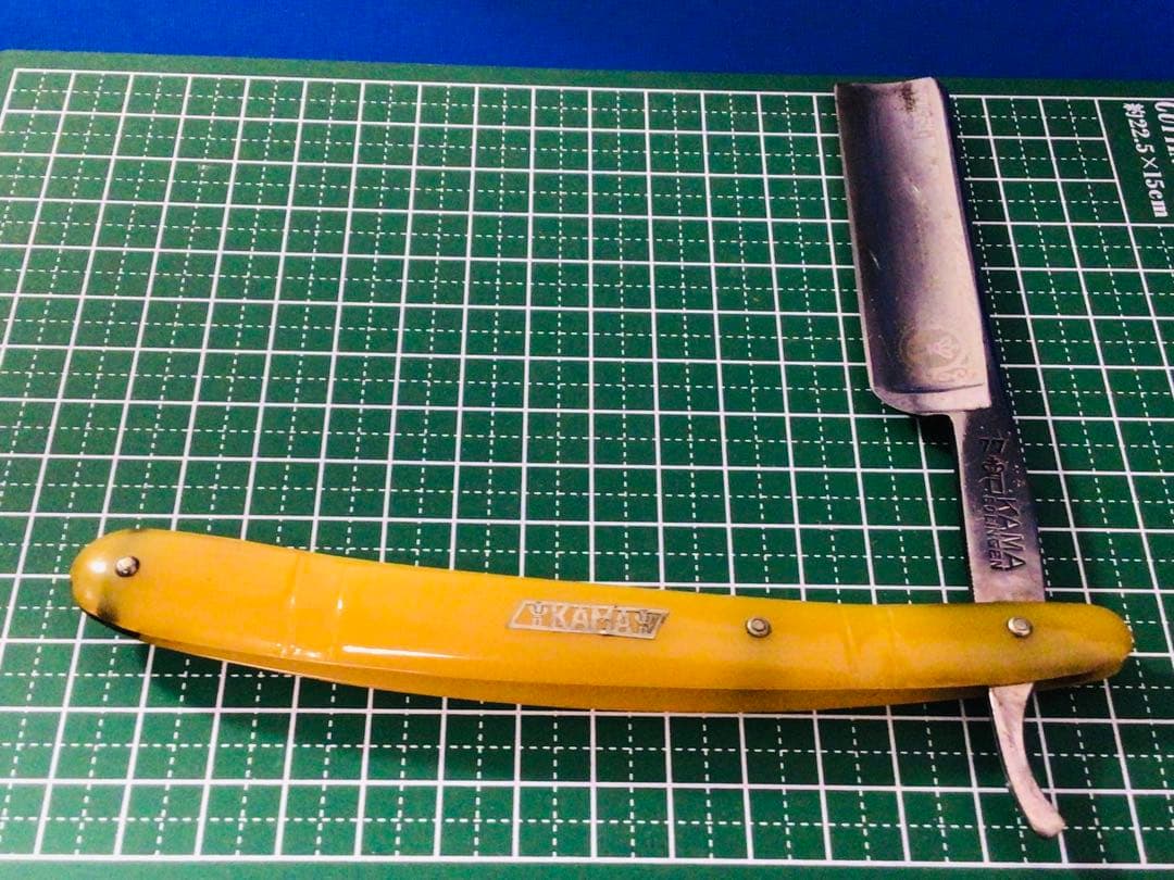 ビンテージ KAMA ドイツ製 西洋剃刀 KAMA 77-SOLINGEN