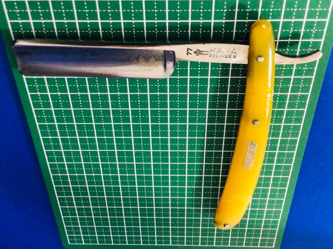 ビンテージ KAMA ドイツ製 西洋剃刀 KAMA 77-SOLINGEN