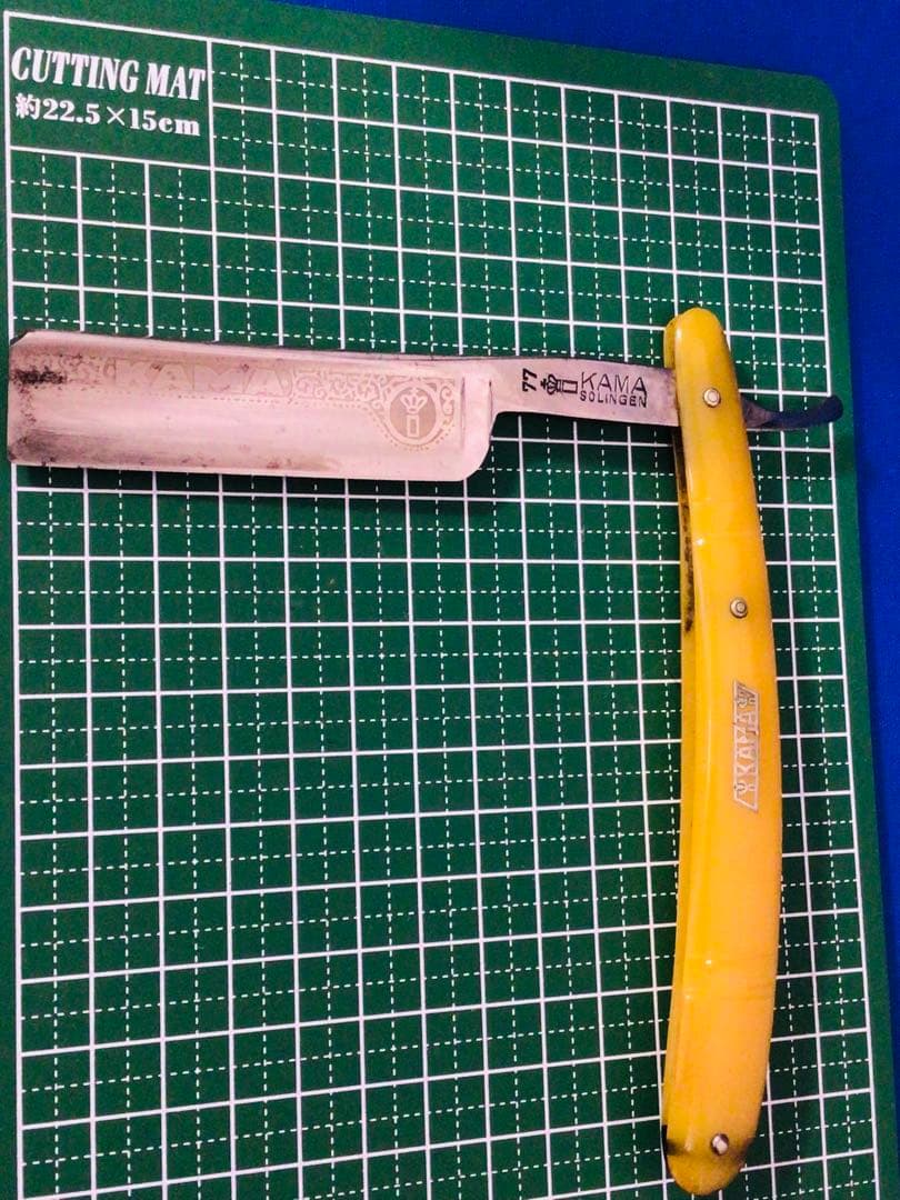 ビンテージ KAMA ドイツ製 西洋剃刀 KAMA 77-SOLINGEN