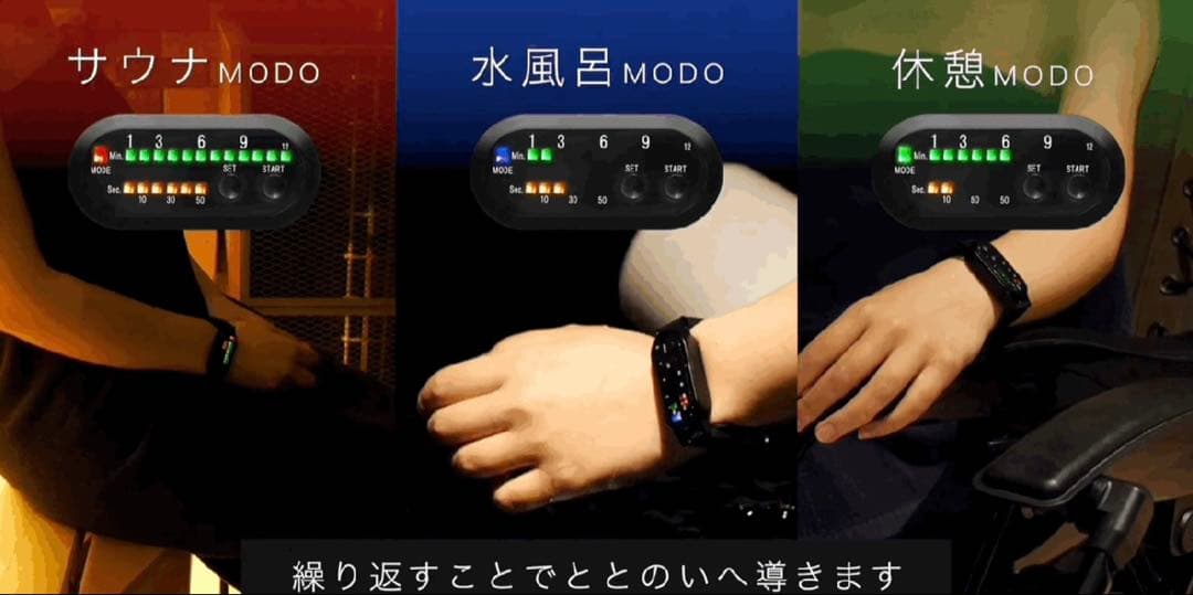 ZEN STATEととのいタイマー サウナ時計　サ時計