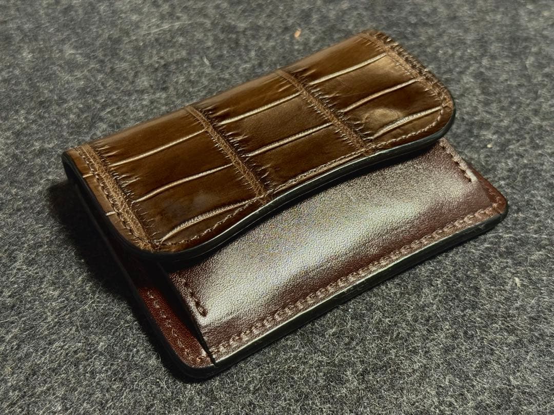 WILDSWANS タング　クロコダイル/サドル　チョコ