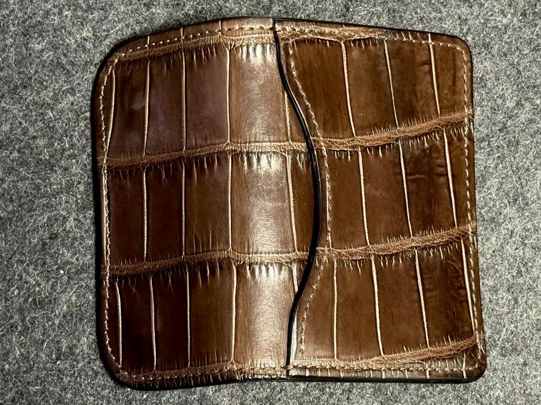 WILDSWANS タング　クロコダイル/サドル　チョコ