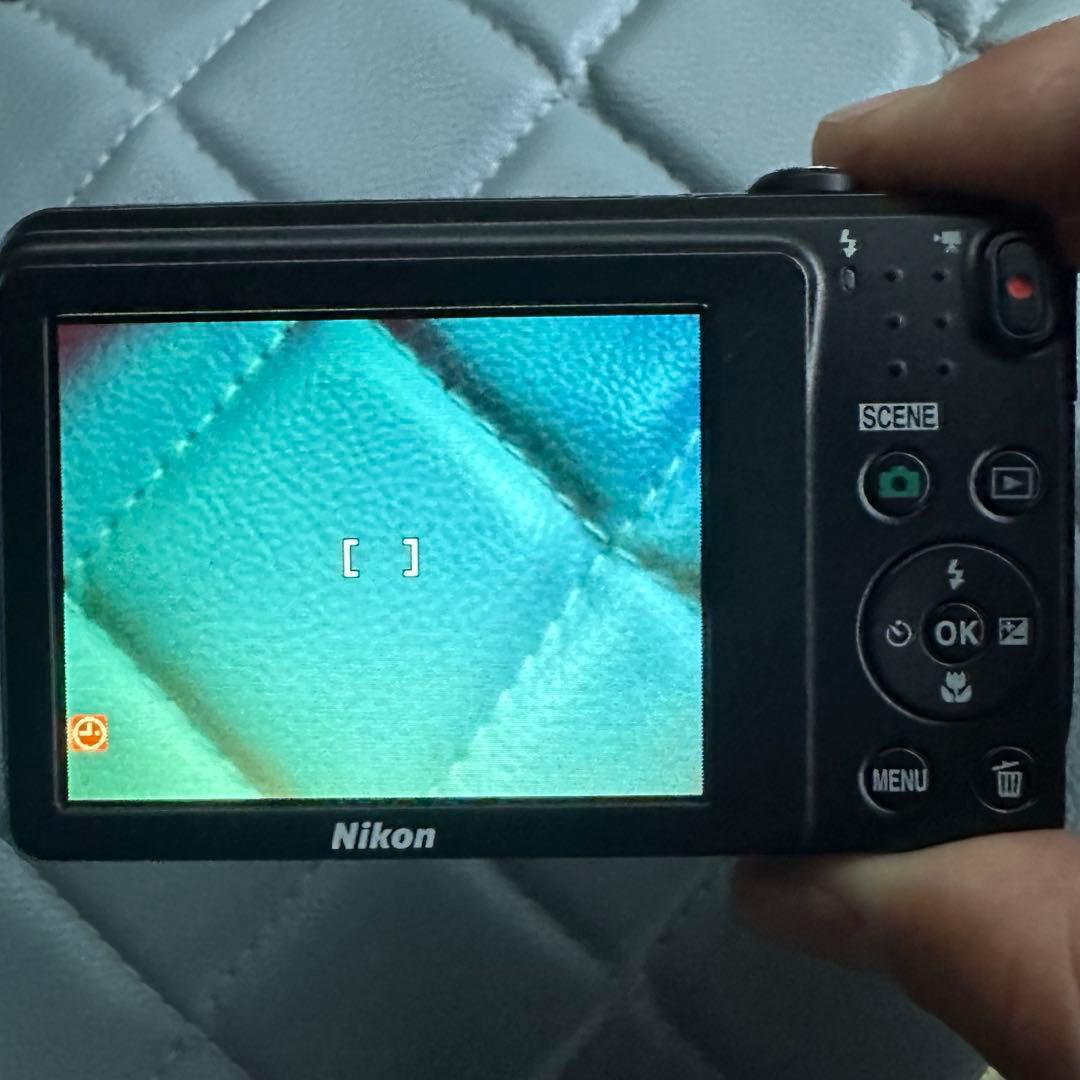 Nikon COOLPIX S3700 コンパクトデジタルカメラ　ブラック
