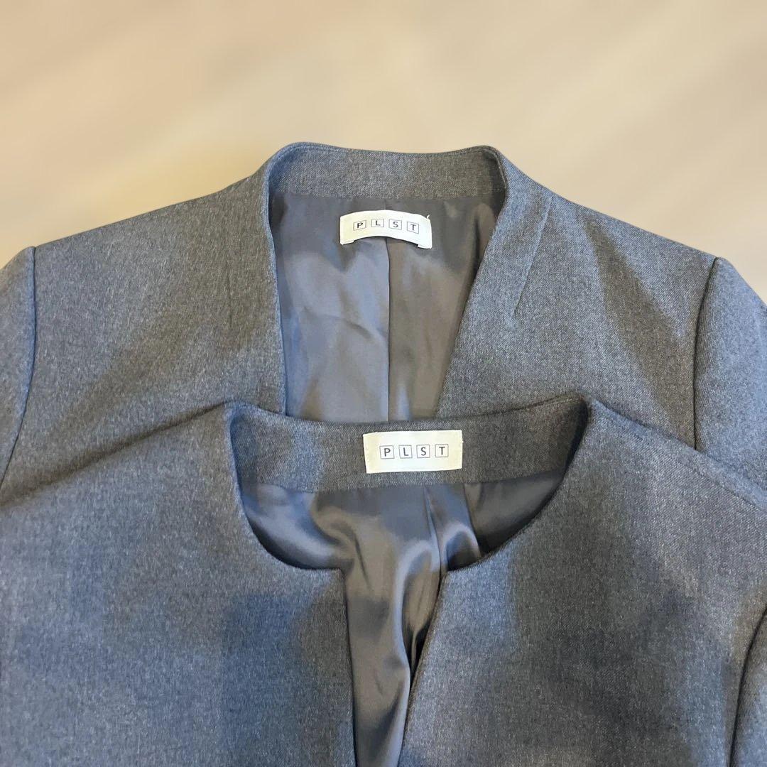 プラステ スーツ ５点セット ウォームリザーブ グレー PLST