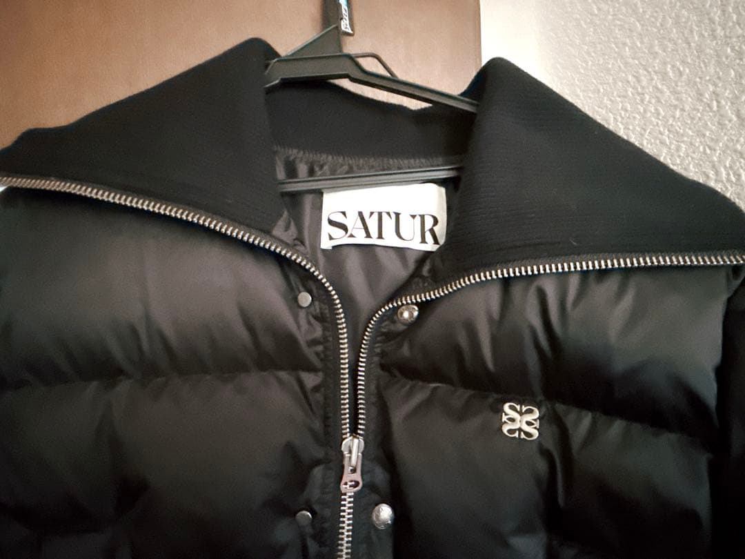 SATUR セター ダウンコート ブラック 韓国