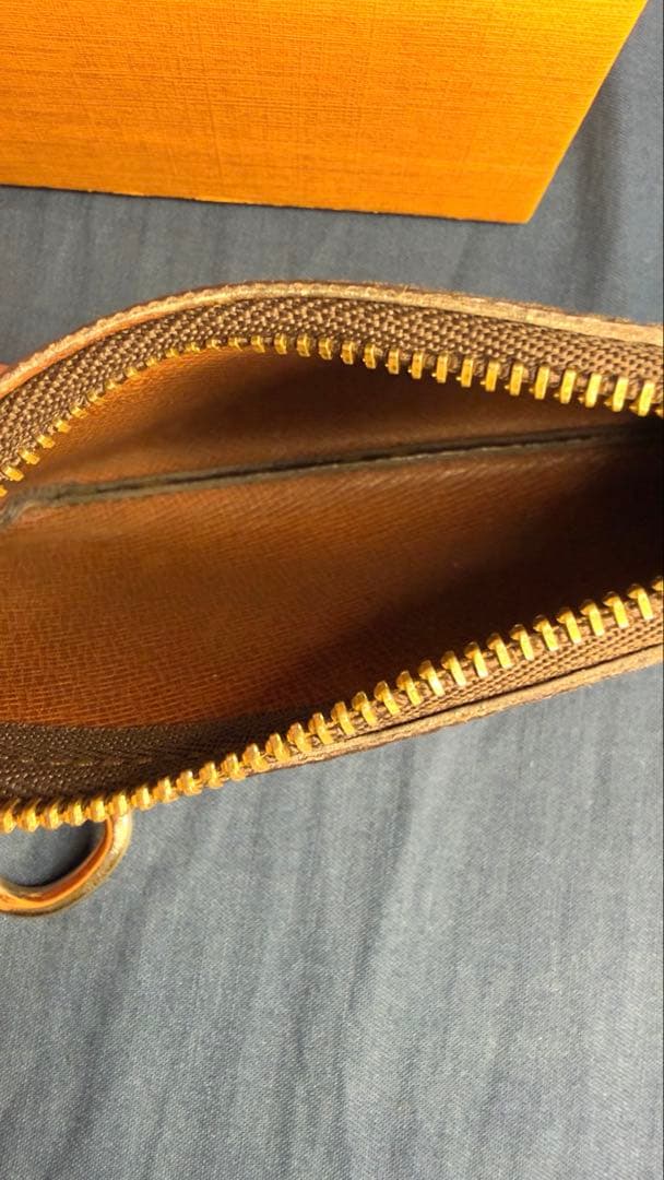 【美品】ルイヴィトン モノグラム ケース ポシェット・クレ 小銭入れ