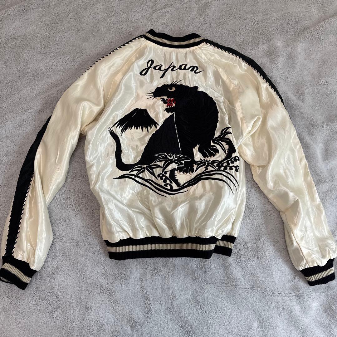 未使用 ホワイト スカジャン 日本製 テイラートーヨースカジャン