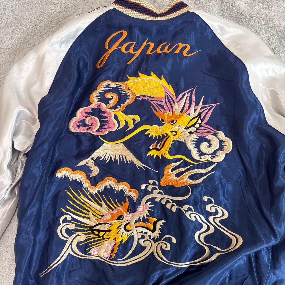 未使用 ホワイト スカジャン 日本製 テイラートーヨースカジャン