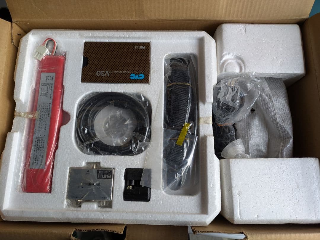 FUNAI カラーカメラ ズームレンズ付き FUNAIビデオセット1