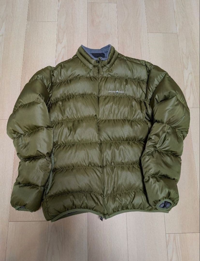 mont-bell ライトアルパインダウンジャケット XL オリーブ