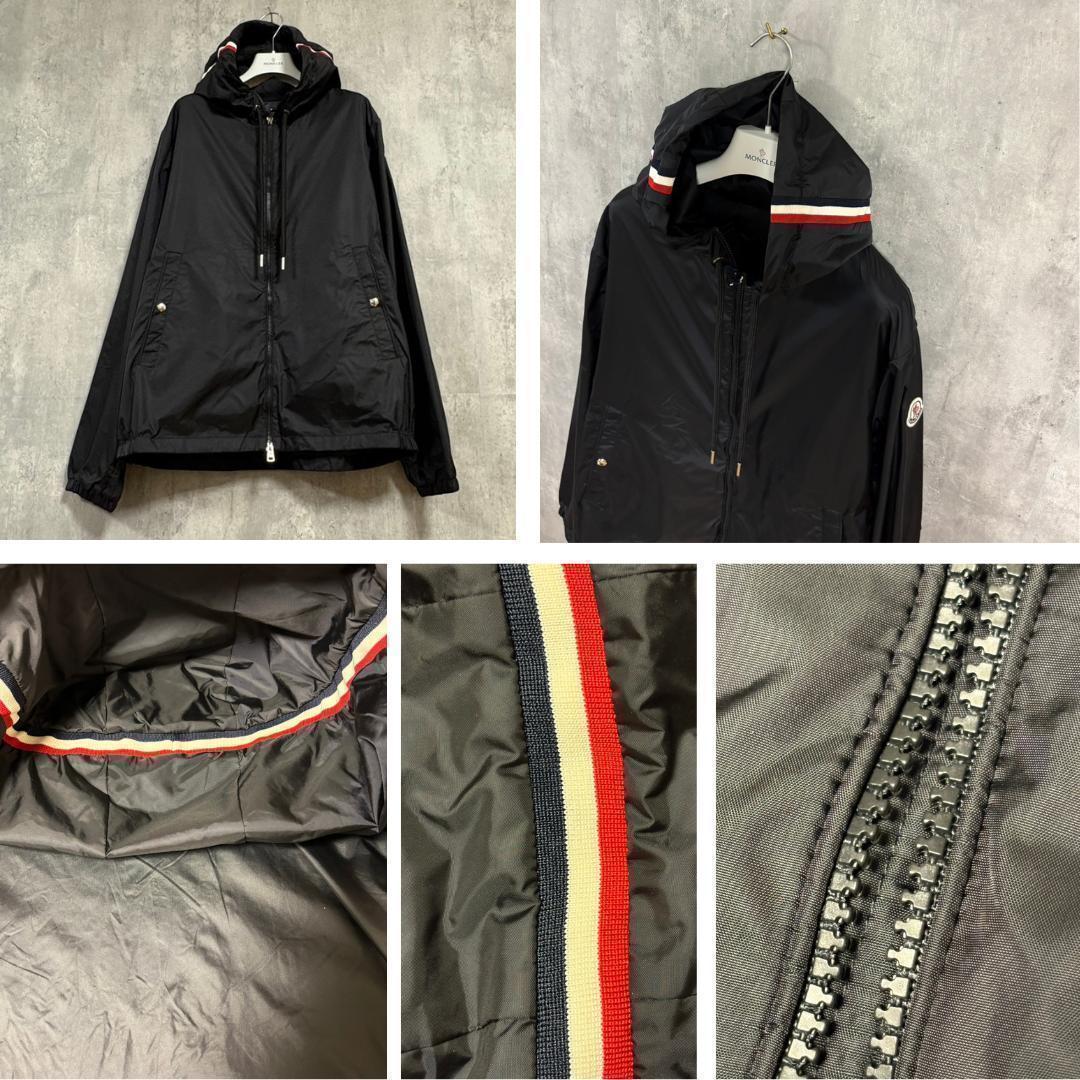 新品未使用☆MONCLER Grimpeurs ウィンドブレーカー 黒色 TG3