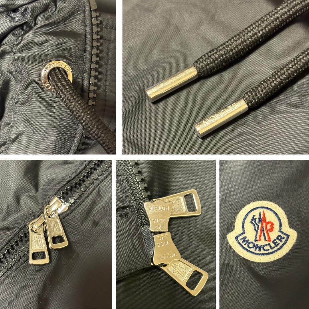 新品未使用☆MONCLER Grimpeurs ウィンドブレーカー 黒色 TG3