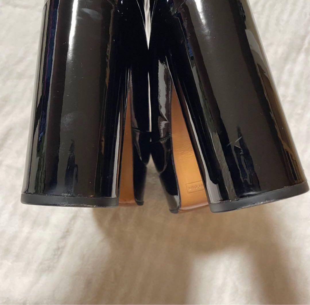 ✨美品✨マークジェイコブス ブーツ 黒 ブラック アンクル 厚底 レザー 人気