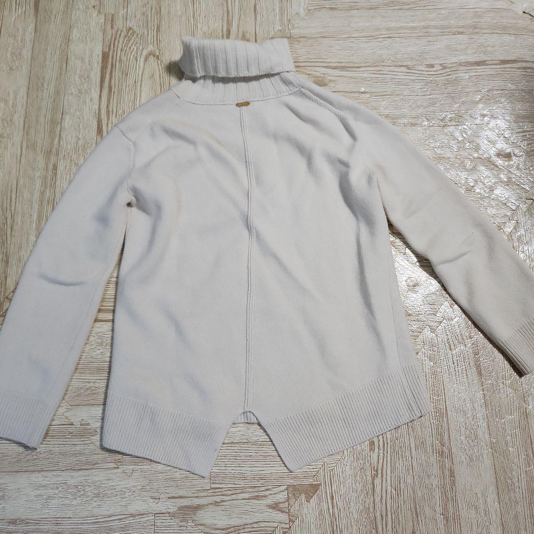 ドゥーズィーエムクラス　エクリュ　ハイネック　セーター