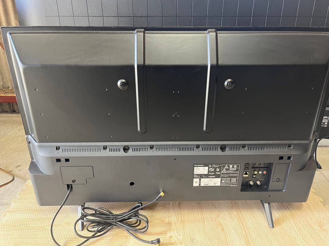 ☆3.FUNAI 43型 4Kスマートテレビ FirerTV搭載