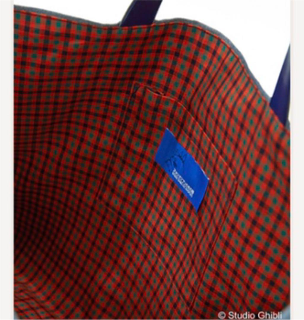 トトロのバス停のデニムバッグ　ファミリア　ジブリ