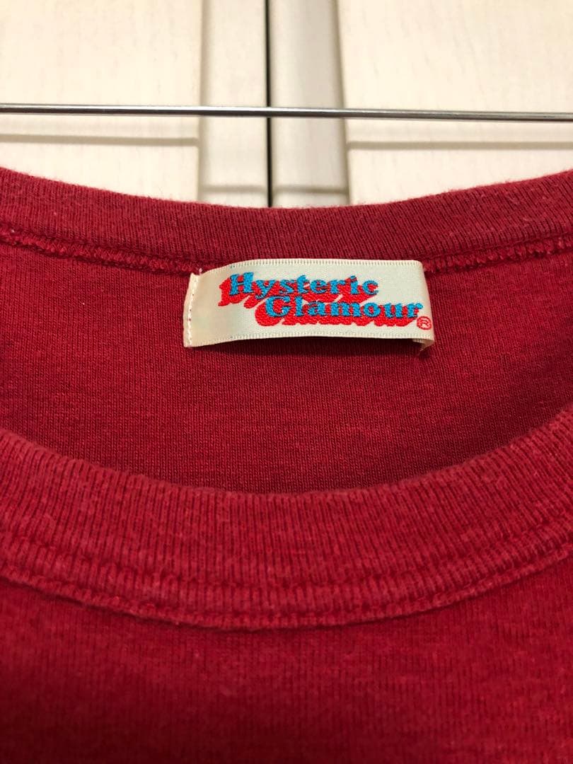 【HYSTERIC GLAMOUR】ヒステリックグラマー レッドキャミソール