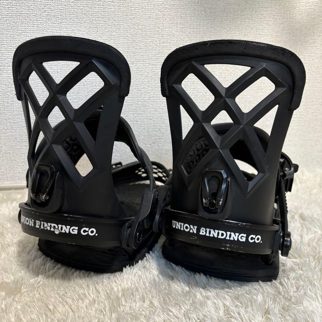 美品✨Union ユニオン　Milan スノボ　　ビンディング　ブラック　S