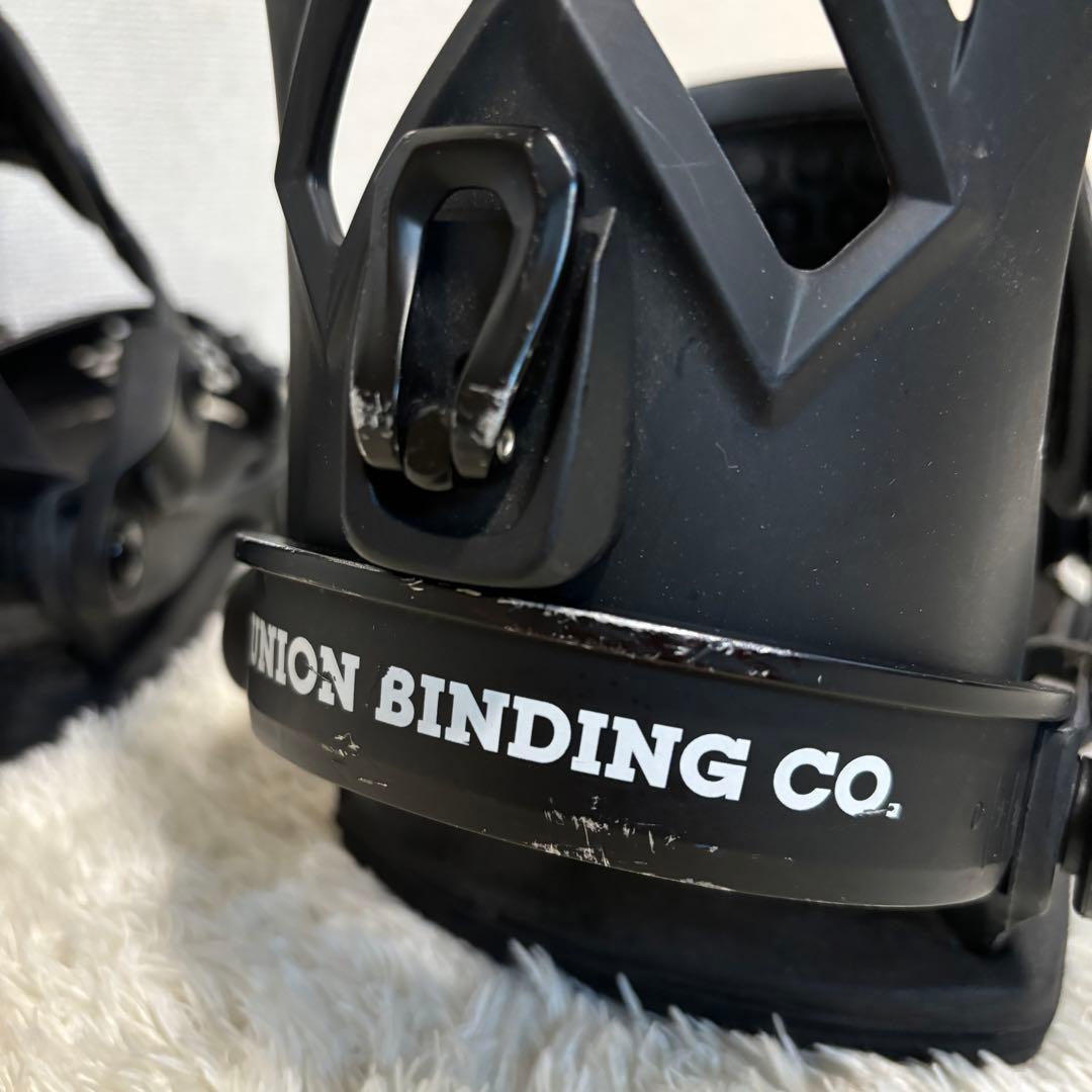 美品✨Union ユニオン　Milan スノボ　　ビンディング　ブラック　S