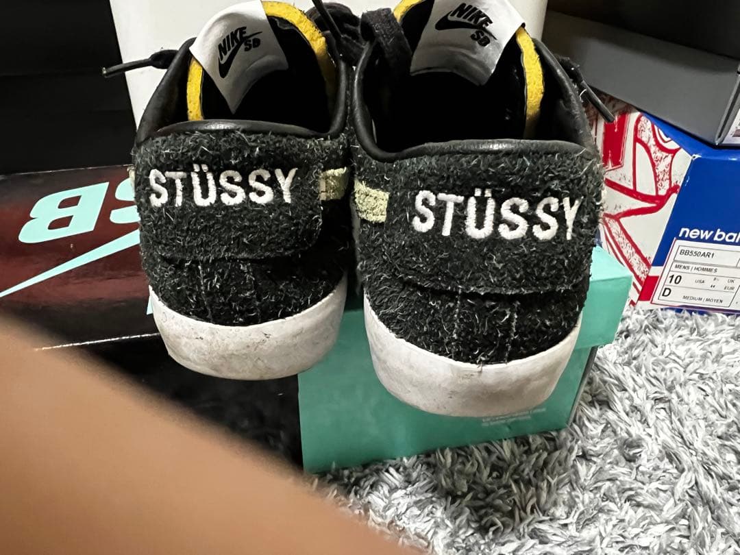 スケートボード NIKE ZOOM BLAZER LOW STUSSY 28cm