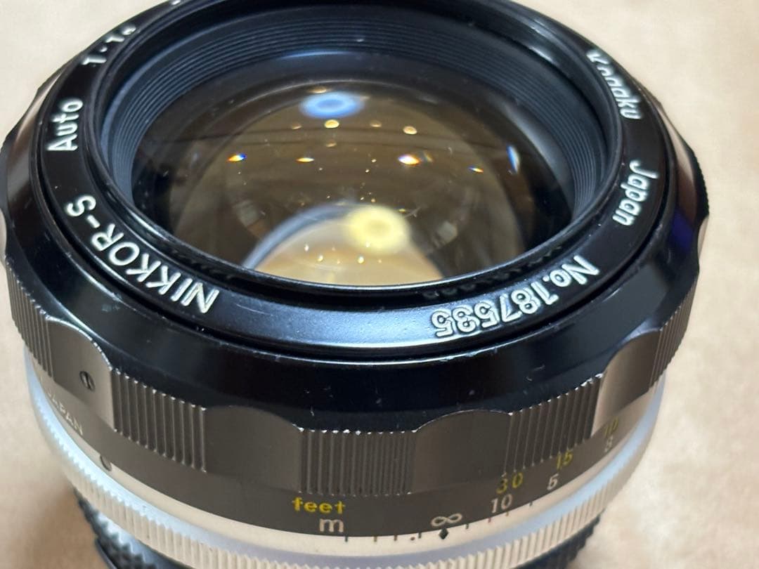 Nikkor-S 55mm f/1.2 レンズ