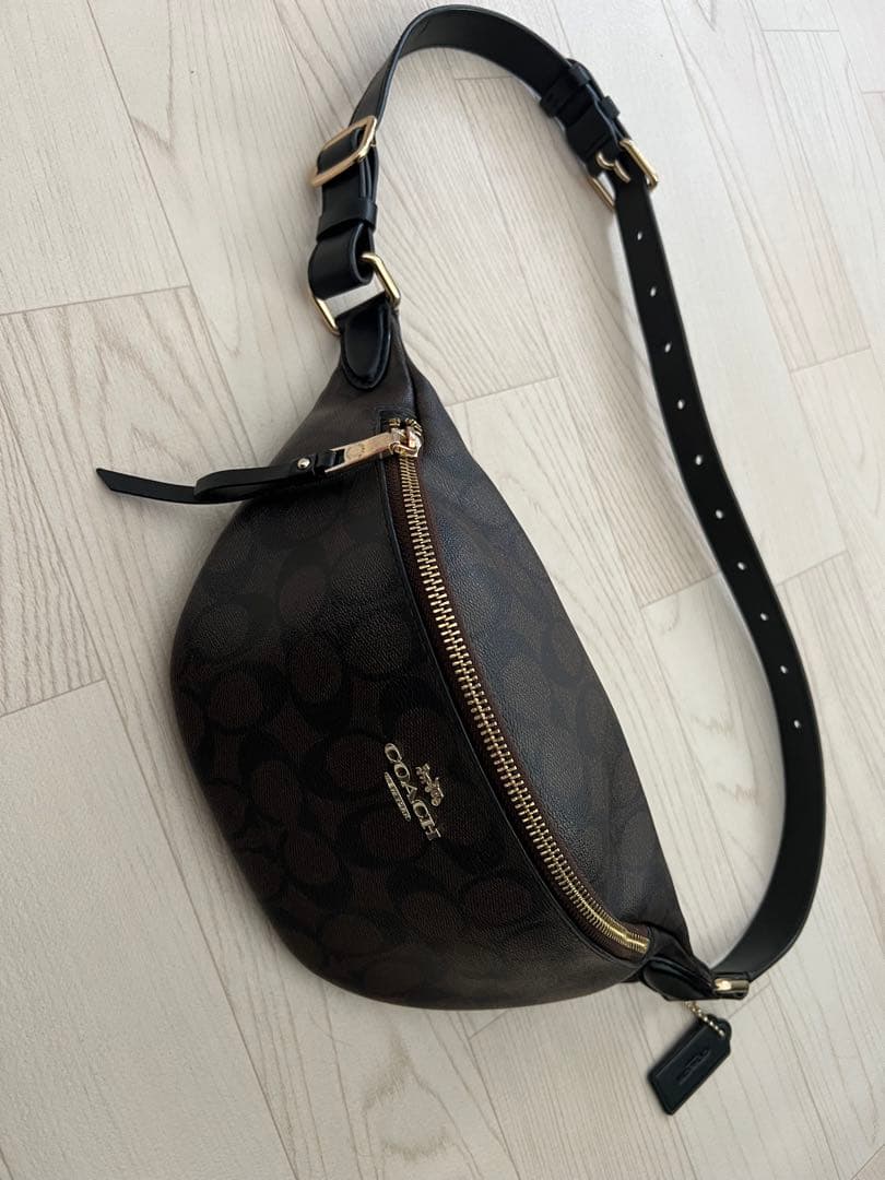 【COACH】コーチ シグネチャー ウエストバッグ