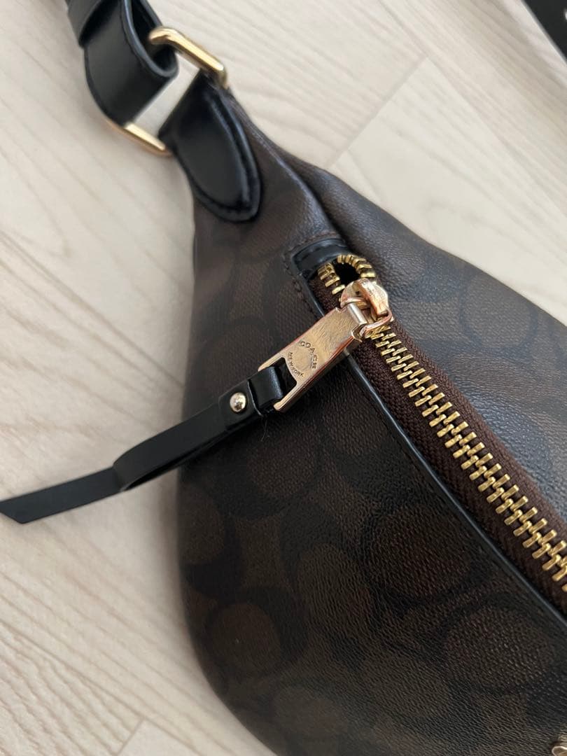 【COACH】コーチ シグネチャー ウエストバッグ