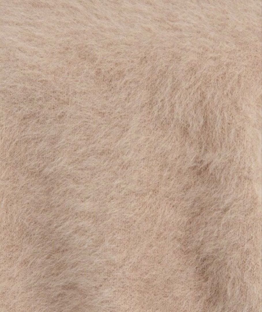 極美品✨UNITED ARROWSフォックスカシミヤ ハーフスリーブ ニット