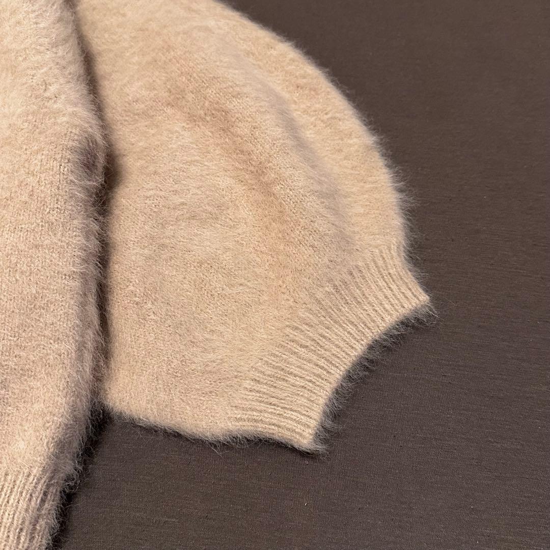 極美品✨UNITED ARROWSフォックスカシミヤ ハーフスリーブ ニット