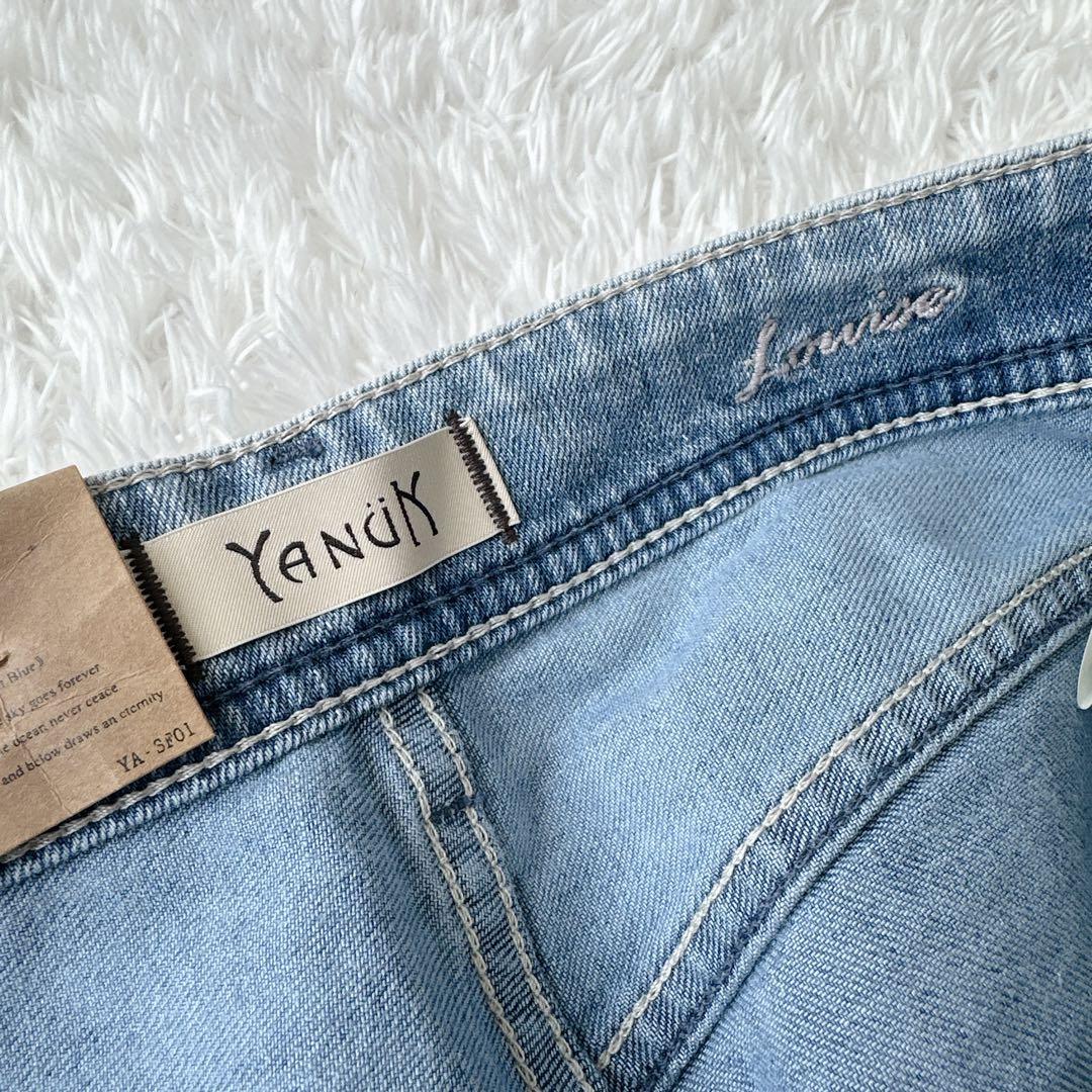 ヤヌーク IENA 別注 LOUISE ストレートデニム 25インチ