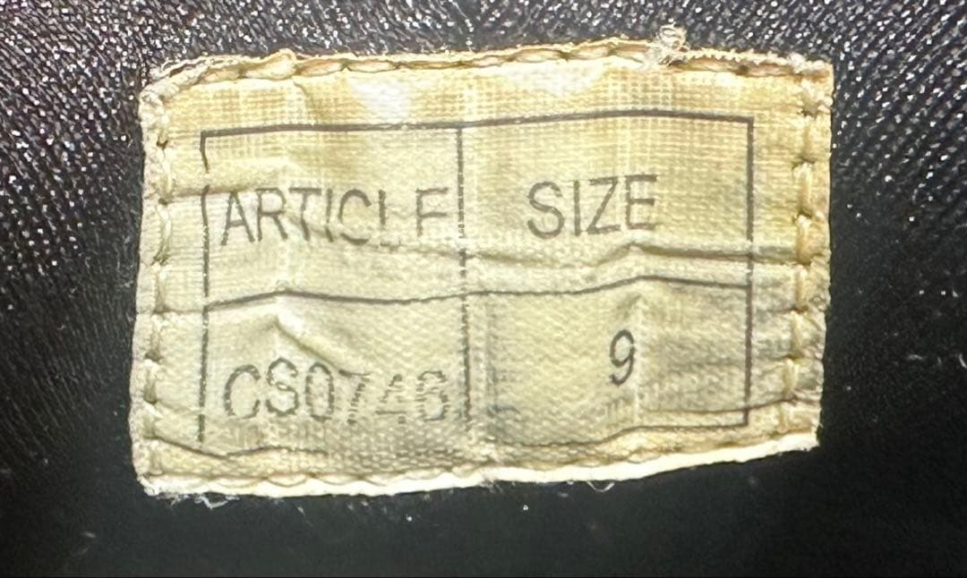 ドルガバ UK9 27.5cm程度 メンズ スニーカー レザー 黒 くつ 靴