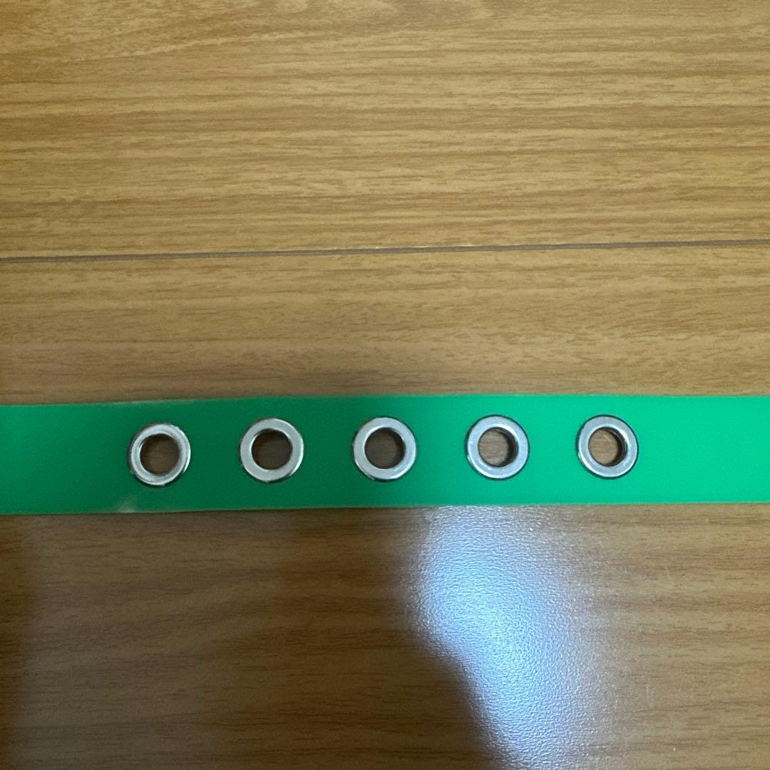 【極美品】BOTTEGA VENETA グリーン ベルト 95cm パラキート