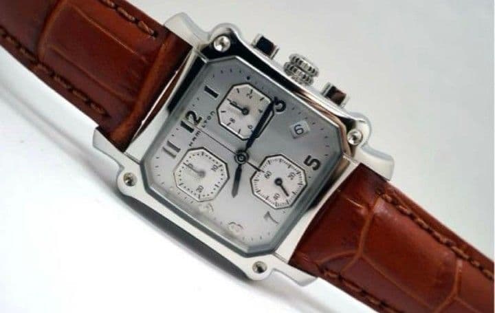 バ*ん様 HAMILTON ハミルトン 腕時計 ロイド クロノグラフ