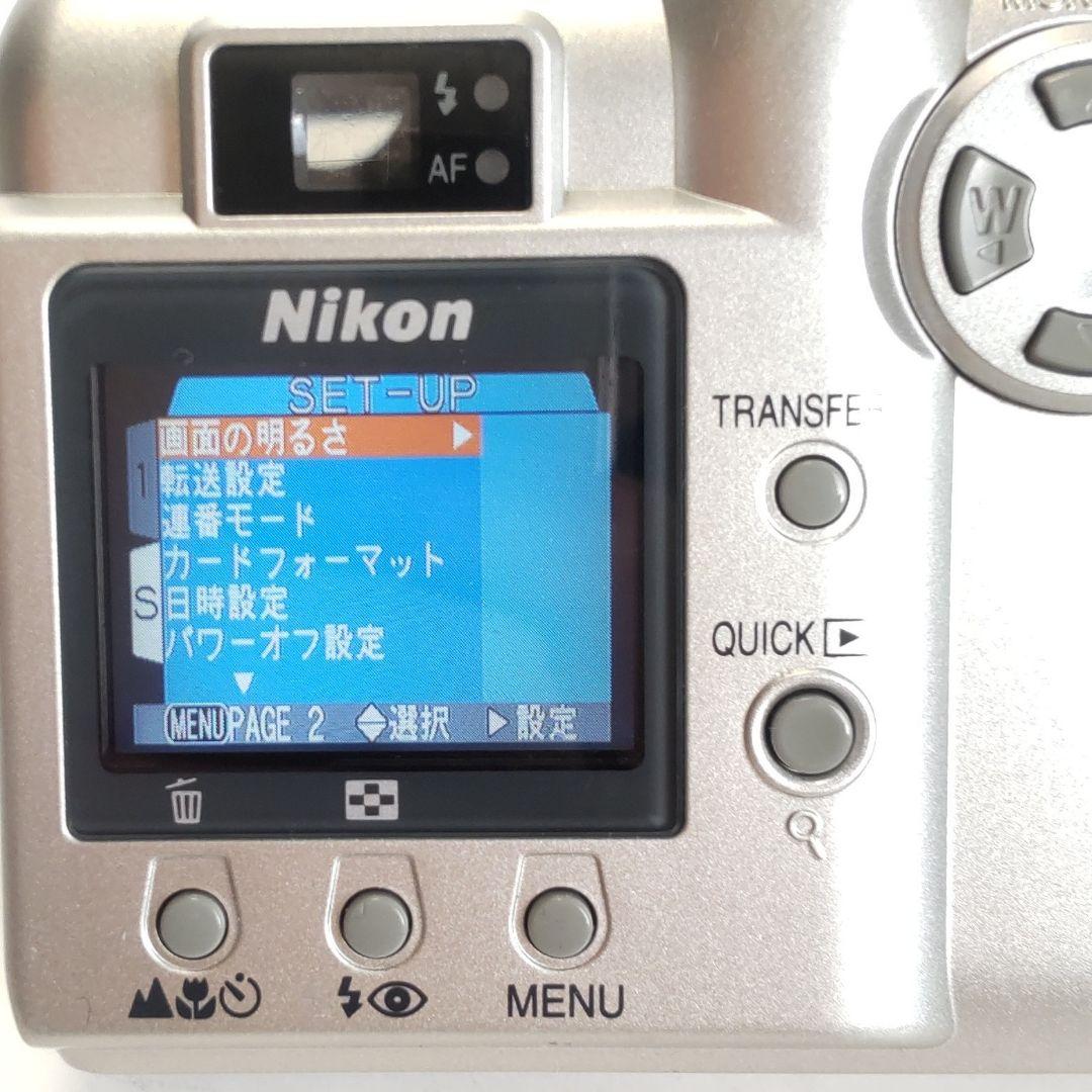 【動作確認済み】ニコン COOLPIX 775 オールドコンデジ デジカメ