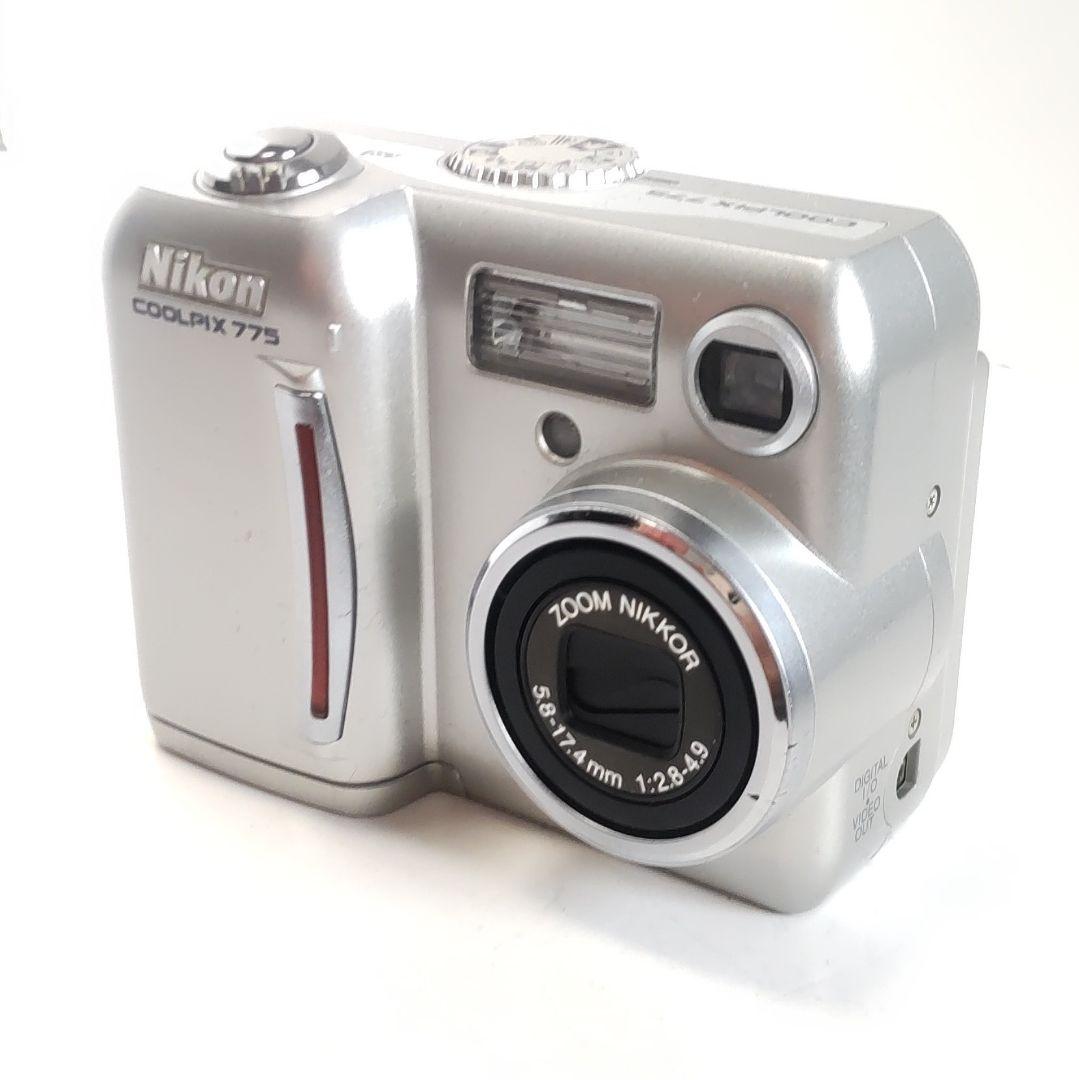 【動作確認済み】ニコン COOLPIX 775 オールドコンデジ デジカメ