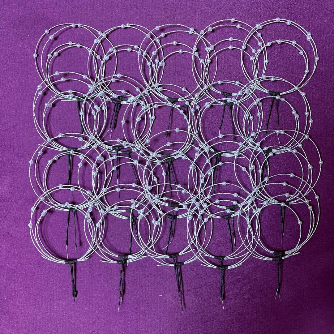 つまみ細工髪飾りnaaa